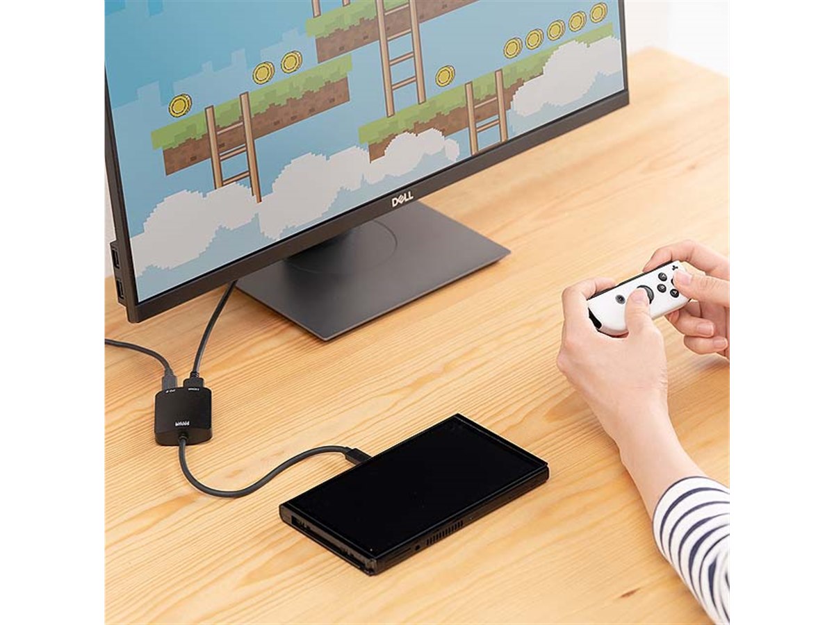 サンワ、Nintendo Switchに対応したUSB Type C-HDMI変換アダプター「500-KC038」 - 価格.com