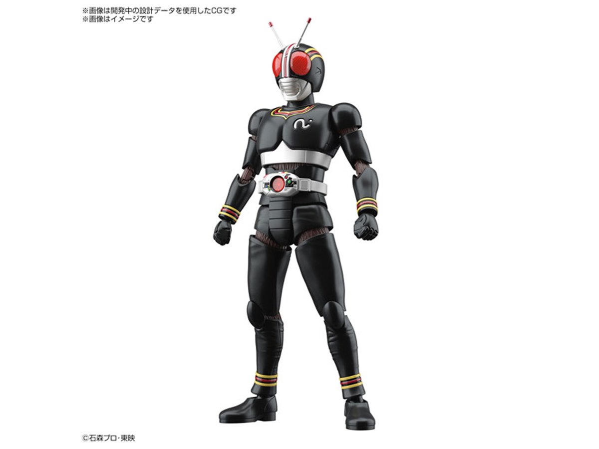 仮面ライダーBLACK」がFigure-rise Standardで登場、ハンドパーツ5種が