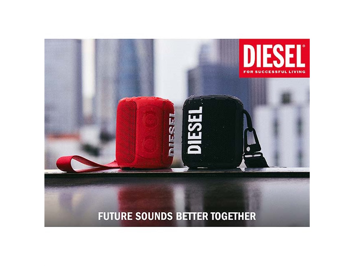 DIESEL」ブランドと提携したワイヤレススピーカー - 価格.com
