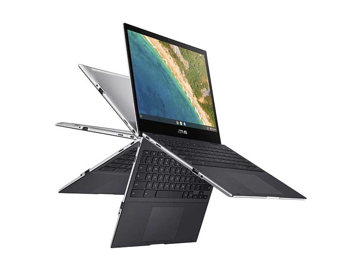ASUS、1.15kgでディスプレイが360度回転する12型Chromebook