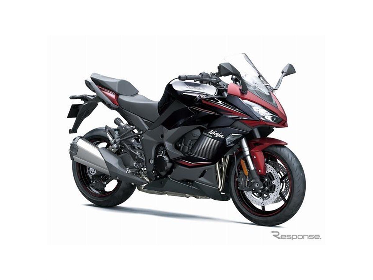 カワサキ Ninja 1000SX、新色「レッド×ブラック」を設定…2022年モデル