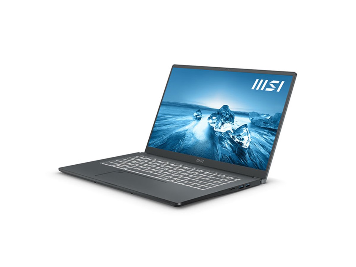 MSI、「GeForce RTX 3050」を搭載した15.6型ノートPC「Prestige 15