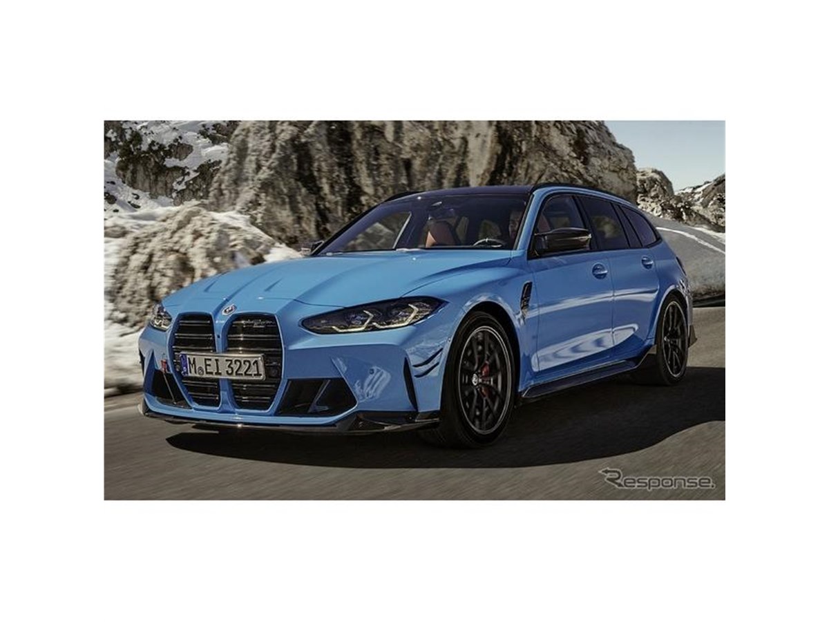 BMW M3 ツーリング に「Mパフォーマンスパーツ」、スポーツ性を