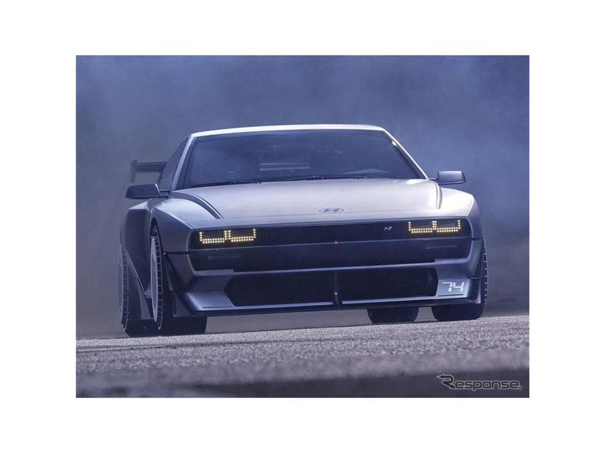 ヒョンデ、燃料電池と680馬力ツインモーター搭載の『Nビジョン74』発表