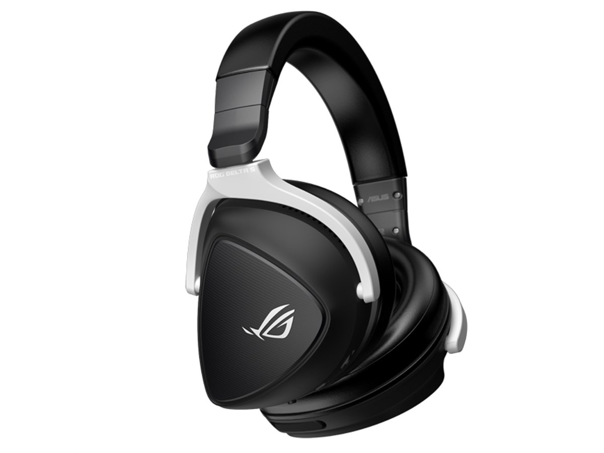 ASUS、デュアルモード接続対応のゲーミングヘッドセット「ROG Delta S
