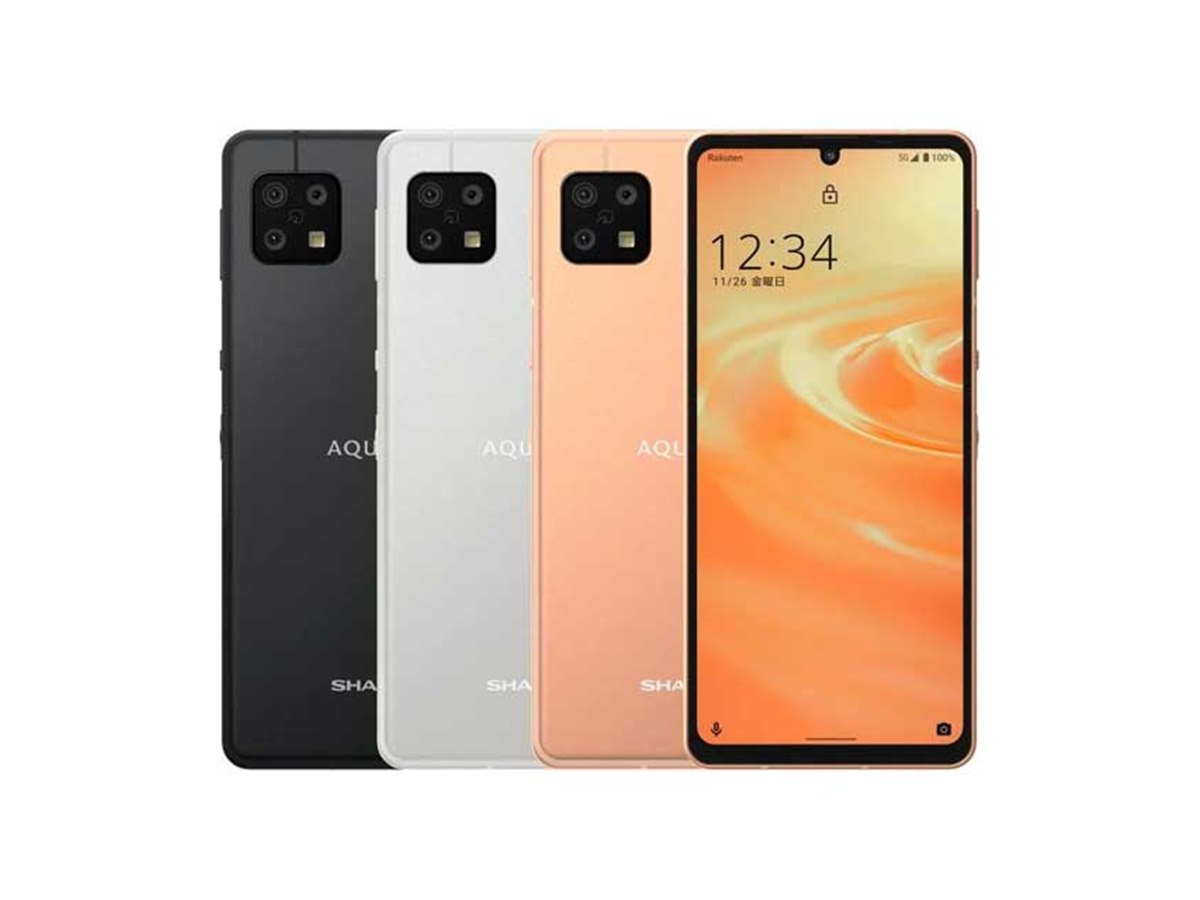 楽天モバイル、シャープ5Gスマホ「AQUOS sense6s」を39,800円で