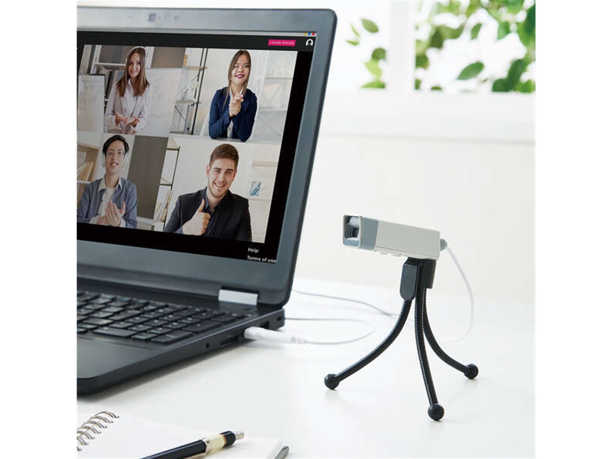 未使用 ELECOM ウェアラブル対応WEBカメラ UCAM-CW50ABWH ウェアラブル対応WEBカメラ - UCAM-CW50ABWH