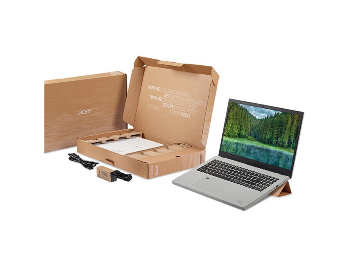 エイサー、再生プラスチック使用「Veroシリーズ」からノートPC/液晶