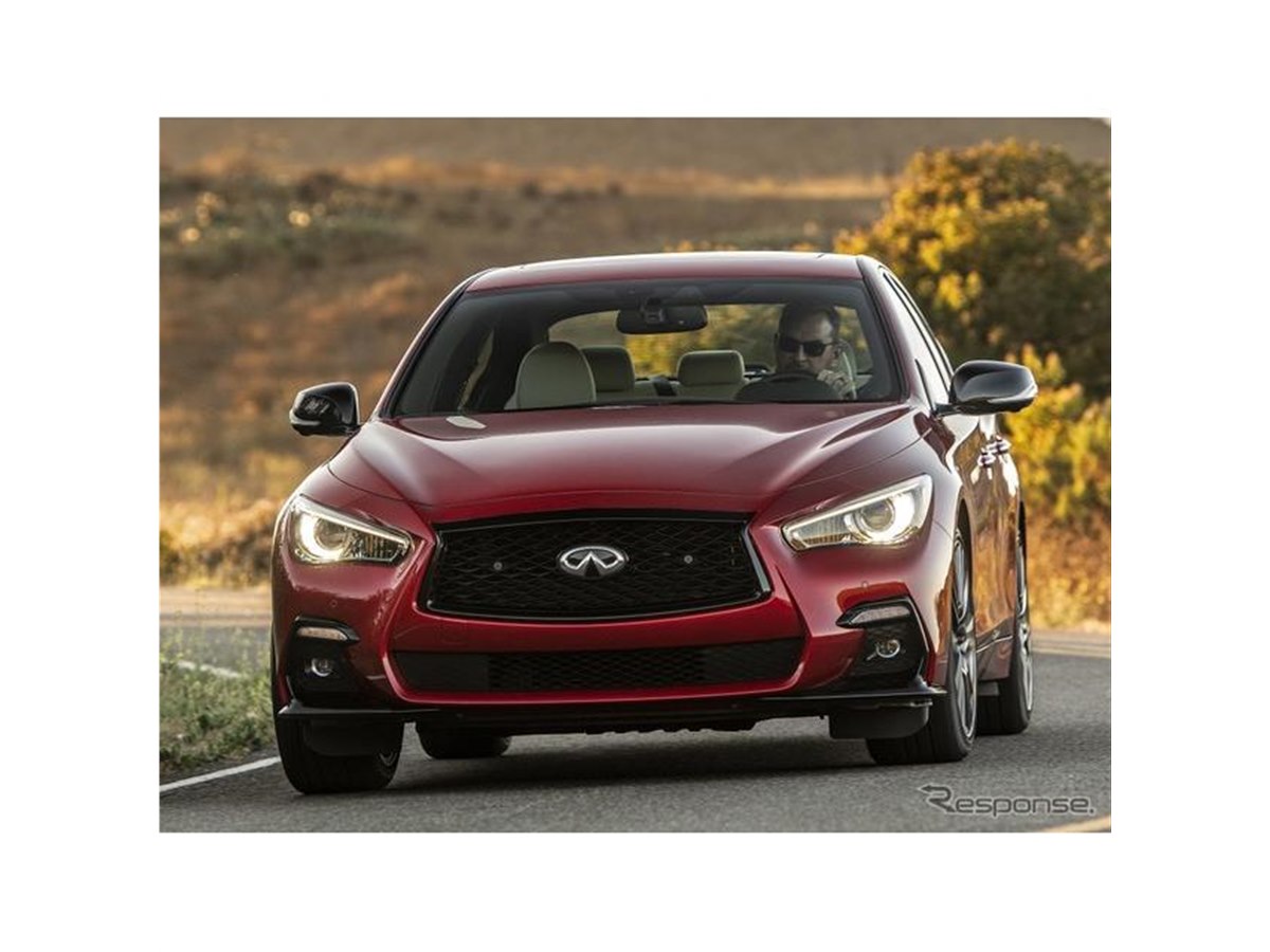 インフィニティ『Q50』に405馬力の「レッドスポーツ」設定 - 価格.com