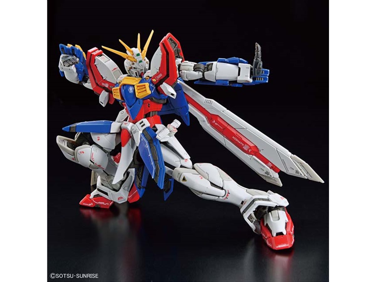 ゴッドガンダムらしさ全開、“RG史上最大級の可動域”ガンプラが