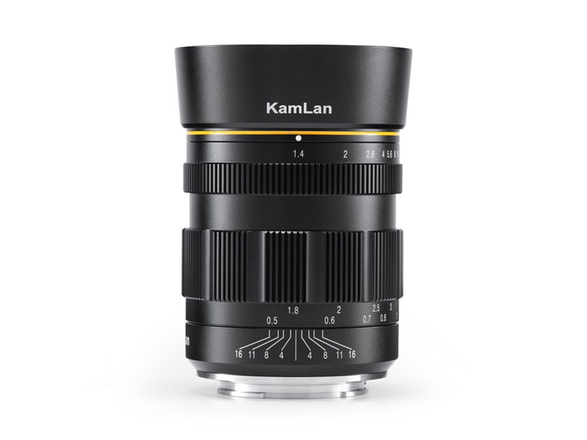 KAMLAN、フルフレーム対応の標準レンズ「55mm F1.4」34,000円前後