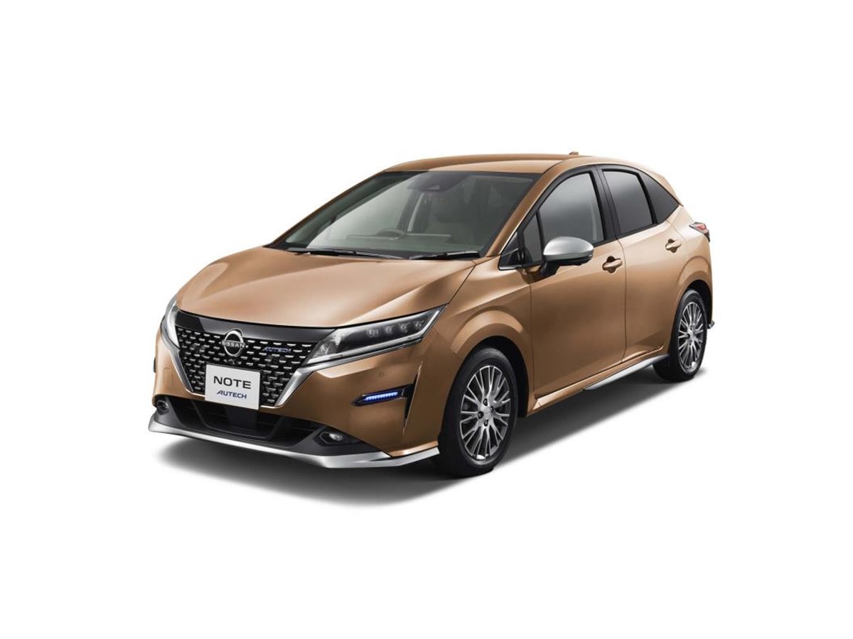 新しいボディーカラーをまとう「日産ノートAUTECH／ノートAUTECH