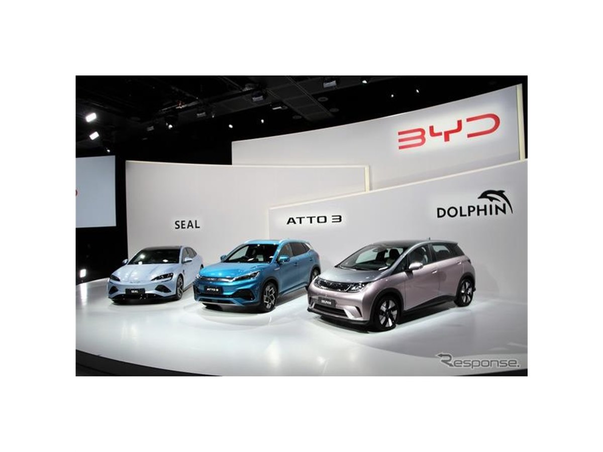 BYDがテスラを抜きトップ浮上…2022年7月 電気自動車世界販売