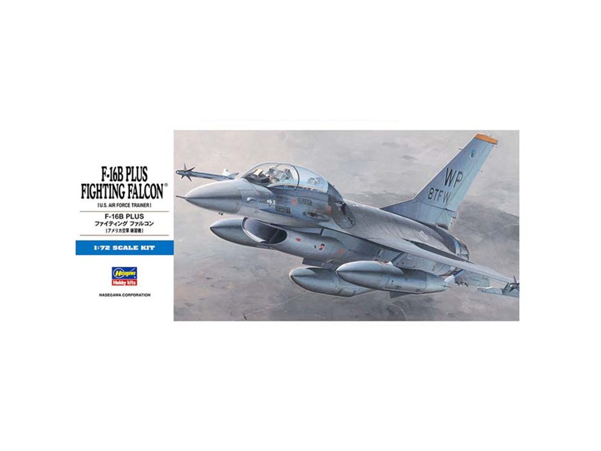 米空軍「F-16B PLUS ファイティング ファルコン」の1/72模型