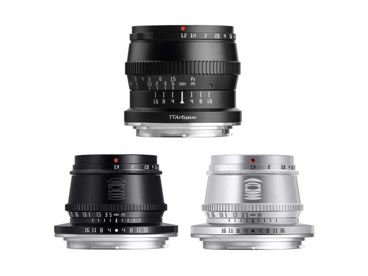 TTArtisan、APS-C単焦点レンズ「50mm f/1.2 C」「35mm f/1.4 C」にキヤノンRF用 - 価格.com