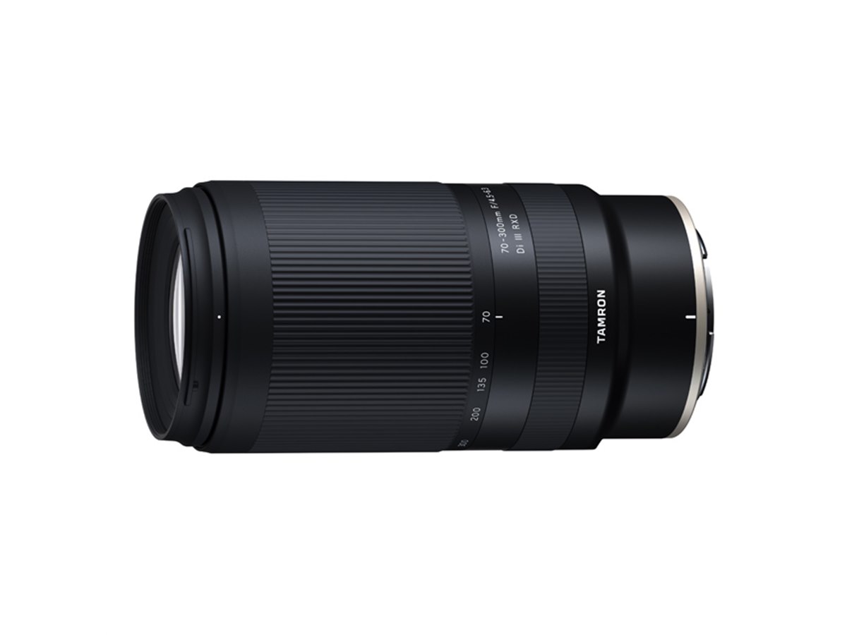 TAMRON 望遠ズーム　70-300mm NIKON DXフォーマット タムロン初のニコンZ対応、望遠ズームレンズ「70-300mm F/4.5-6.3 Di