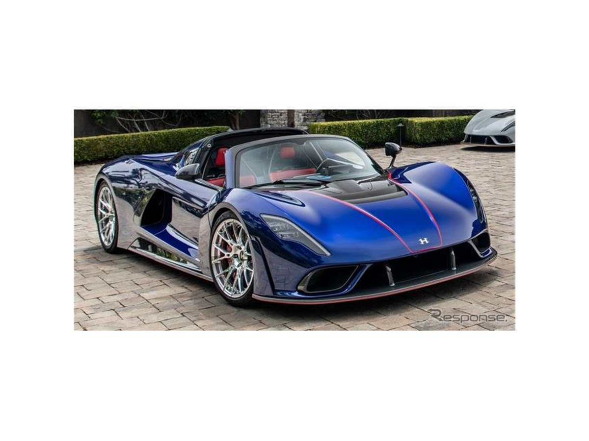 1817馬力で最高速483km/hオーバー、『ヴェノム F5 ロードスター 1817馬力で最高速483km/hオーバー、『ヴェノム F5 ロードスター