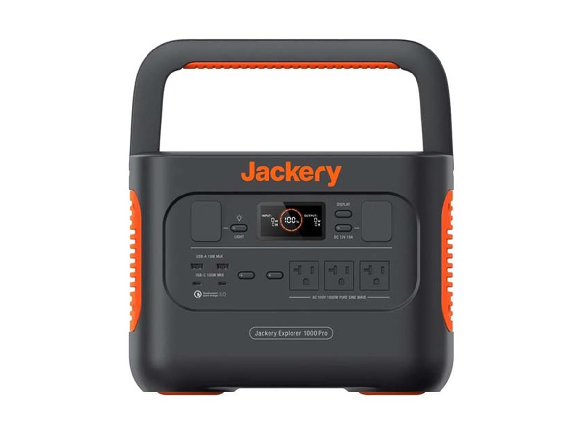 ★極美品★ Jackery 1000（1002wh/1000） 高速充電に対応、容量1002Whの「Jackery ポータブル電源 1000