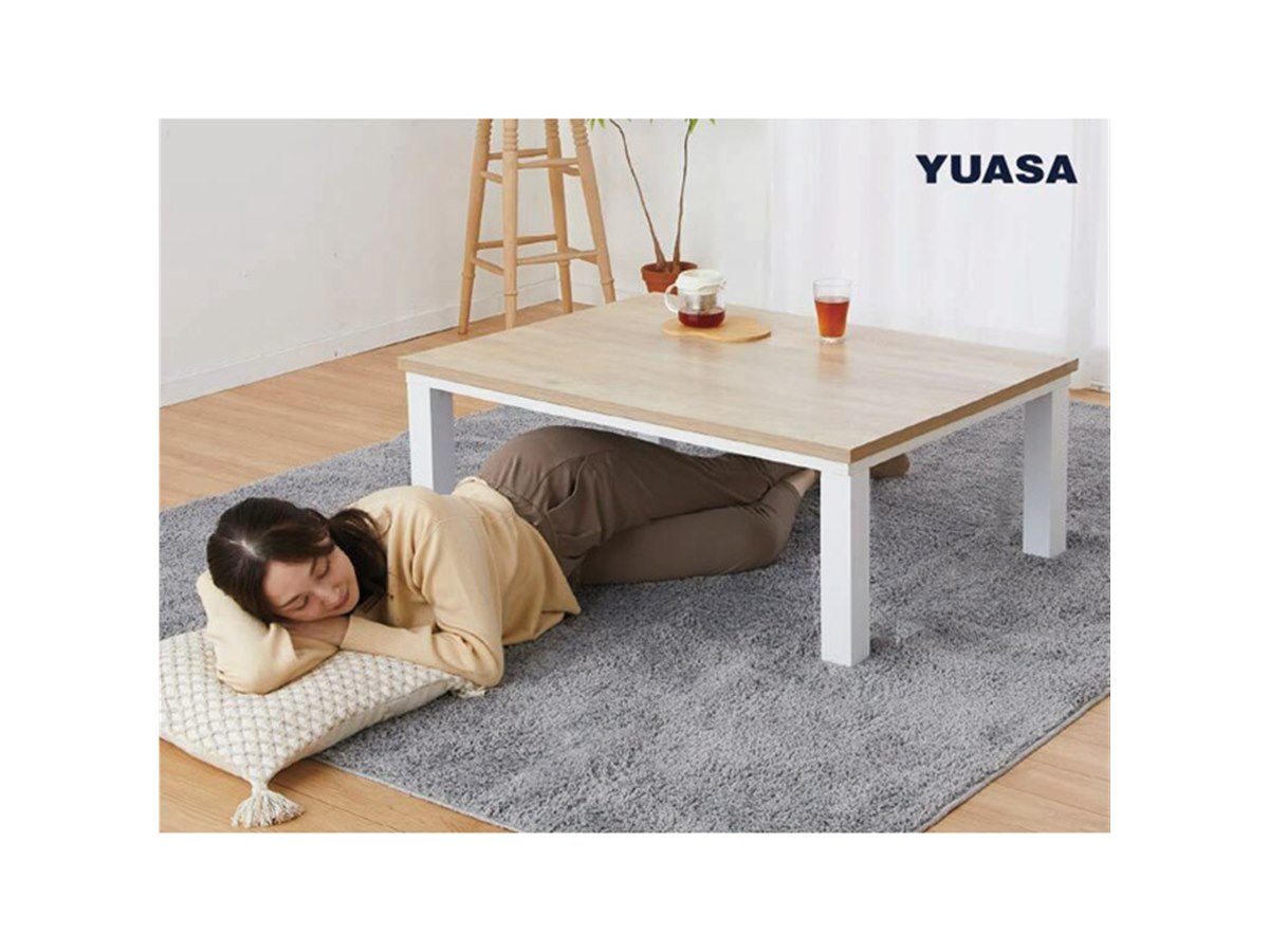 y  ユアサ フラットヒーターこたつ ユアサプライムス、省エネ設計の「フラットヒーターこたつ」に新