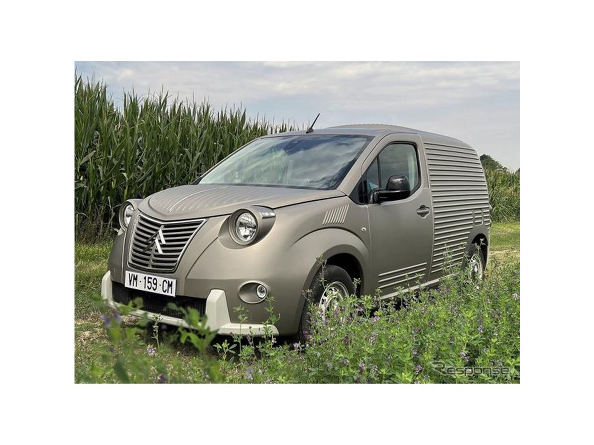 シトロエン ベルランゴ 、『2CV』風にコンバージョン…10月1日欧州受注