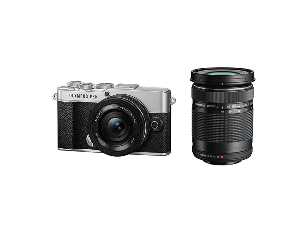 OMデジタル、ミラーレスカメラ「OLYMPUS PEN E-P7」にダブル OMデジタル、ミラーレスカメラ「OLYMPUS PEN E-P7」にダブル