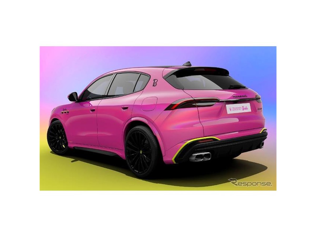 マセラティ『グレカーレ』、「バービー」仕様は2台限り…1台は