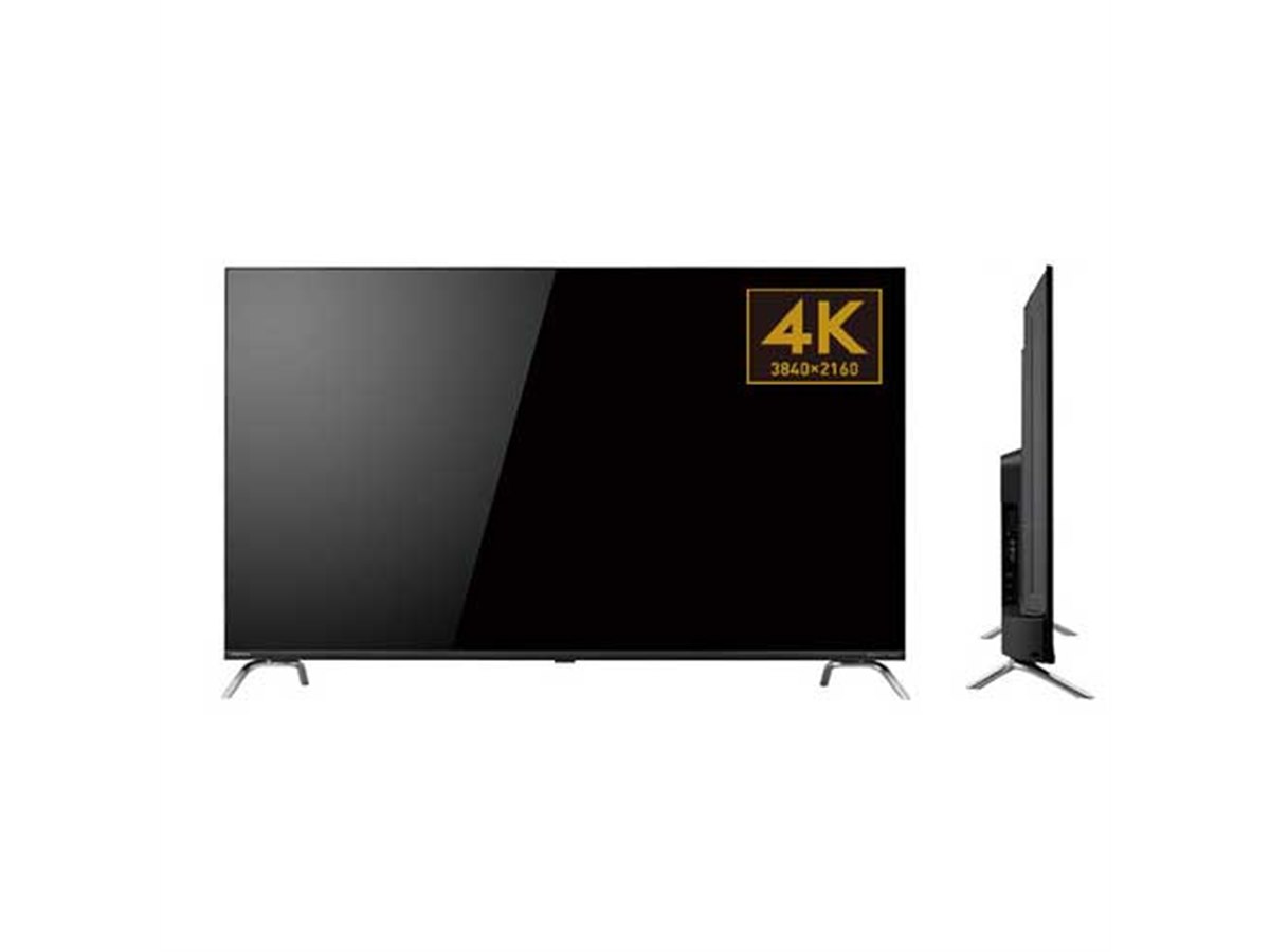 イオン限定、50V型チューナーレス4Kテレビ「AEUD-50D」が本日11/8発売 - 価格.com