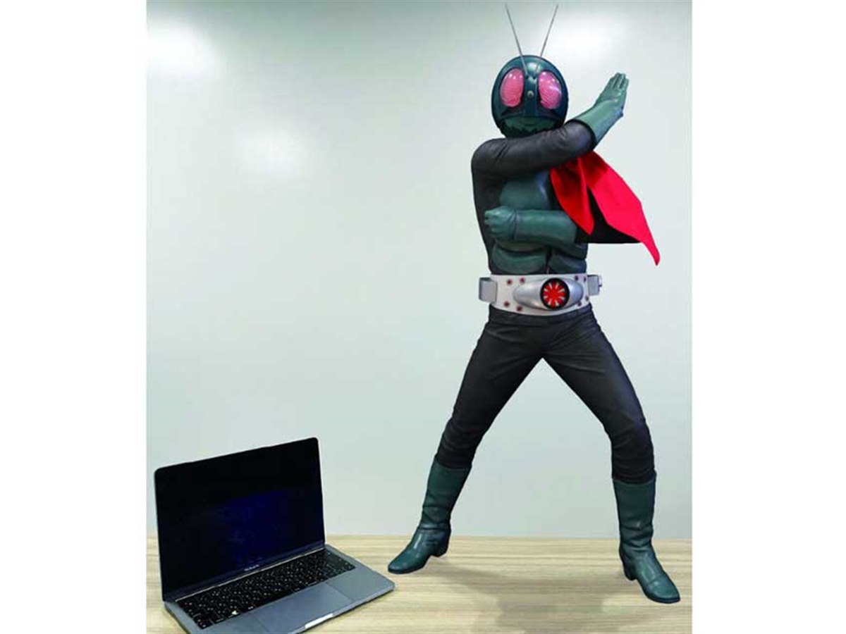1/2スケールで再現、全高88cmで“圧倒的存在感”の「仮面ライダー1 1/2スケールで再現、全高88cmで“圧倒的存在感”の「仮面ライダー1