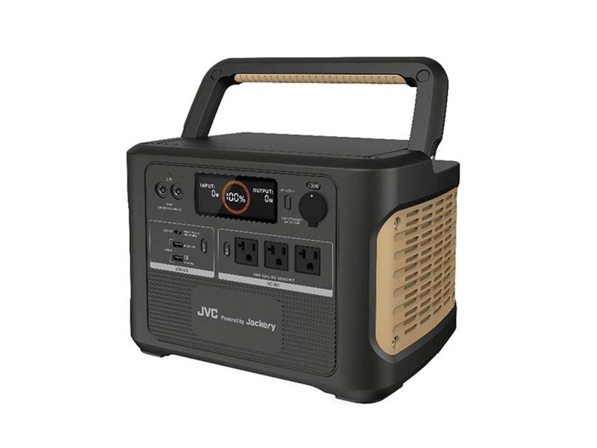 JVC ポータブル電源 500W 中古品 JVC、ポータブル電源のハイパフォーマンスモデル「BN-RB15」を12月上旬