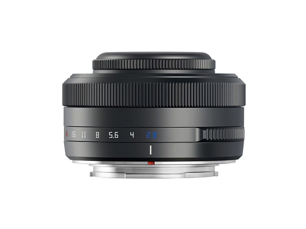 TTArtisan 27mm f2.8 富士フイルムXマウント チタン TTArtisan、富士フイルムX用単焦点「AF 27mm f/2.8」に“チタン