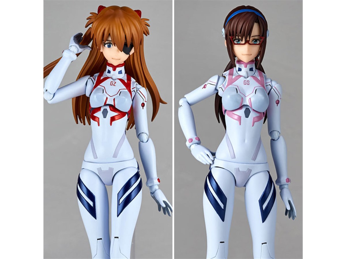 シン・エヴァンゲリオン劇場版 新2号機α、アスカ、マリ フィギュアセット シン・エヴァ」アスカ、レイ、マリの“Newtype Cover”ver
