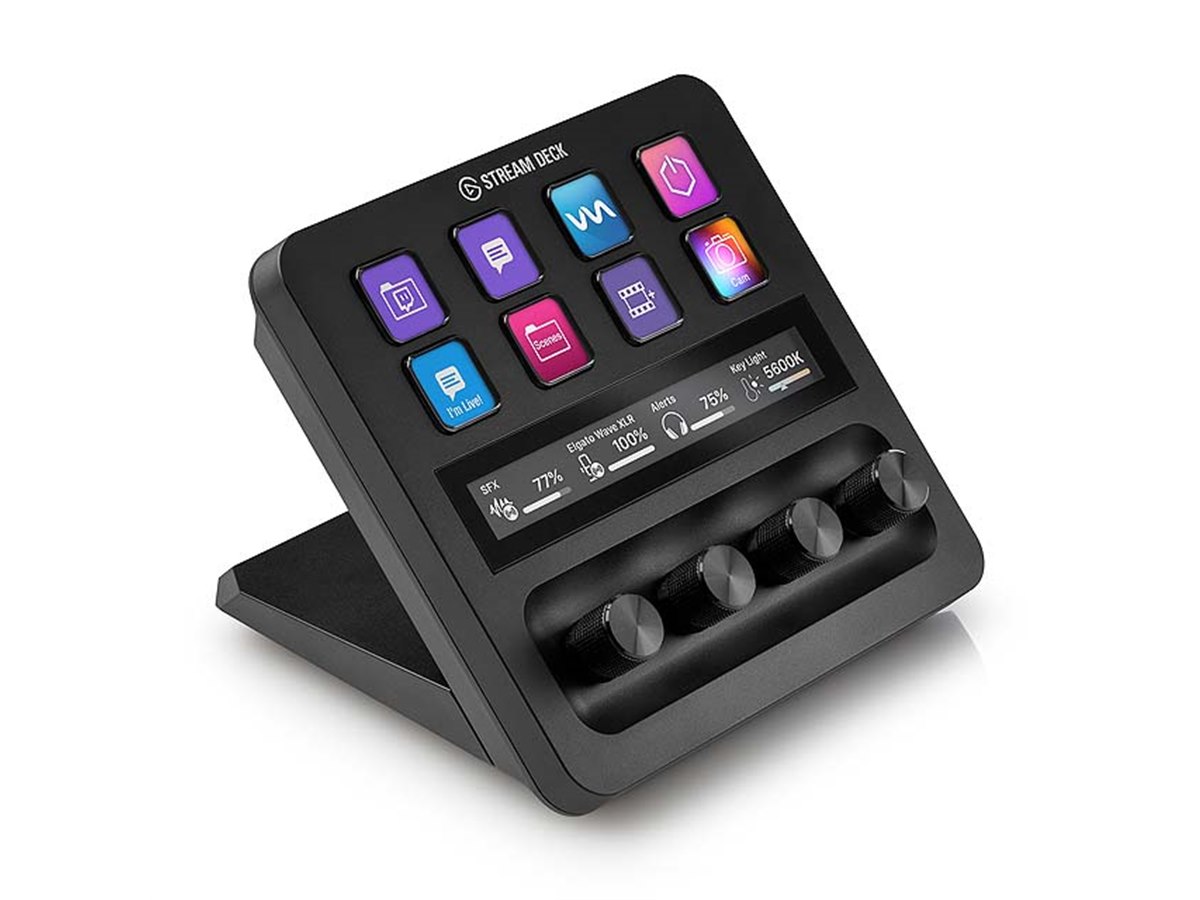急遽必要なため特別価格！！elgato STREAM DECK 15ボタン Elgato、タップする/回す/タッチするに対応した「Stream Deck +