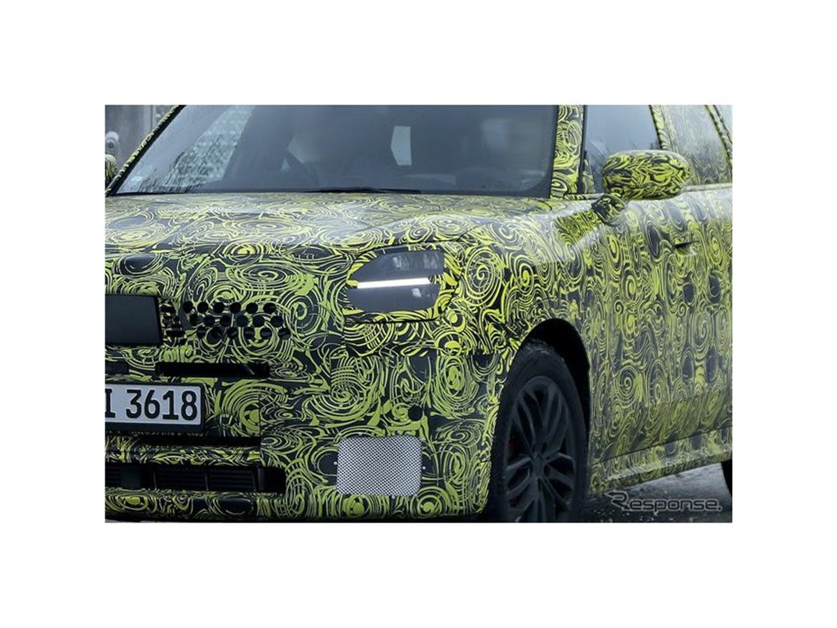 MINI史上最大サイズに!? MINI『クロスオーバー』次期型、新デザインの
