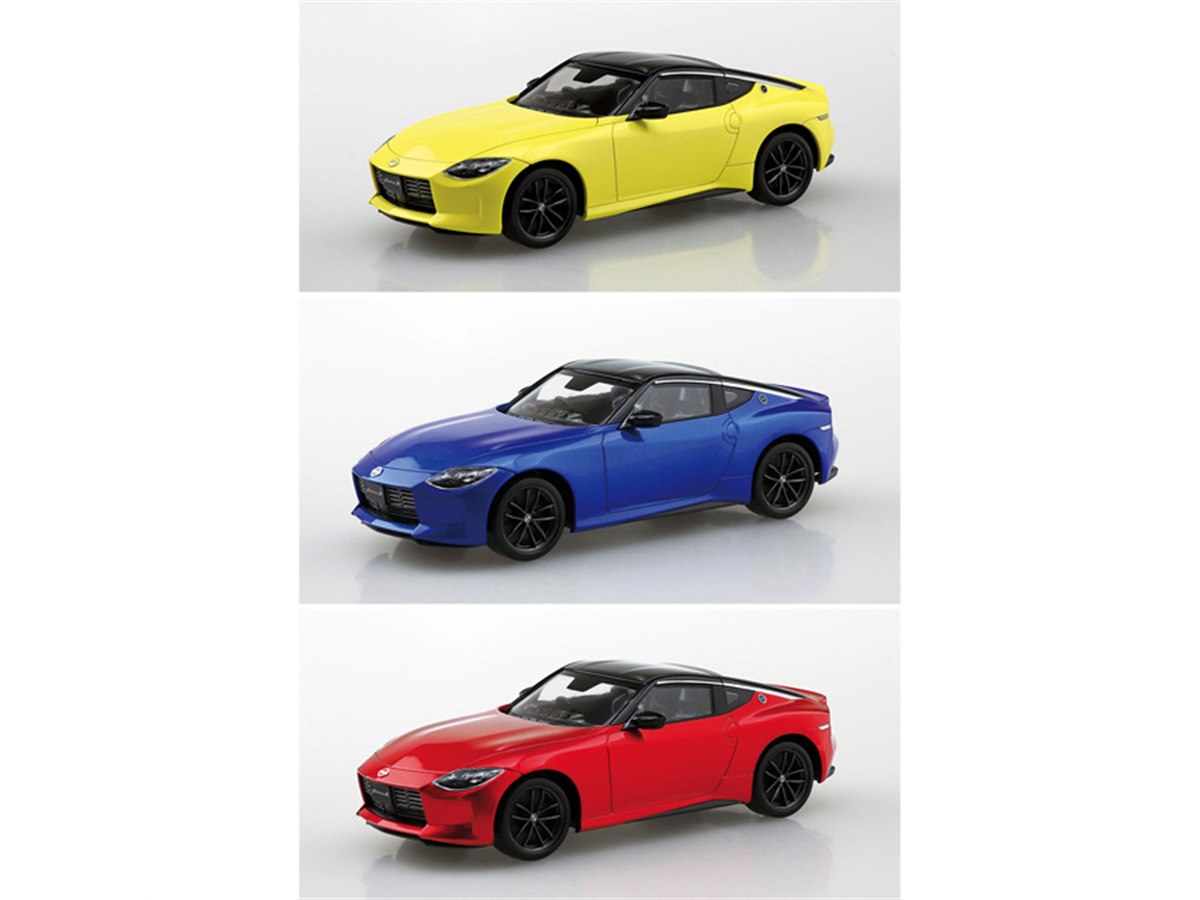 AOSHIMA、「ニッサン RZ34 フェアレディZ」1/32模型にイカズチイエロー