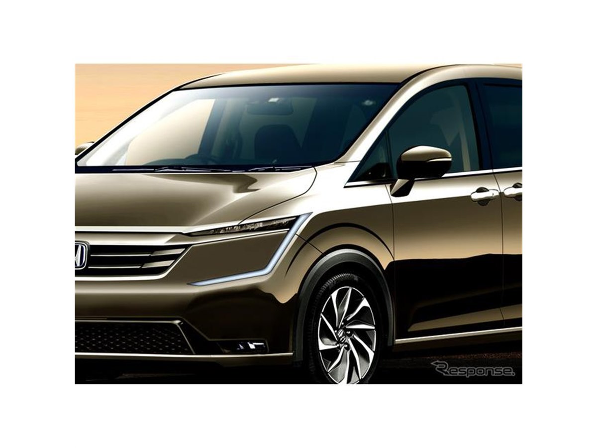 ホンダ『オデッセイ』復活へ！高級路線へ進化、トヨタ「アルファード