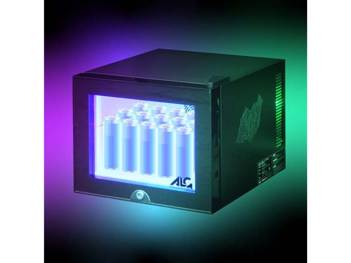 アローン(Allone) LED内蔵ミニゲーミング冷蔵庫 Amazonスマイルセール】アローンのLED内蔵ミニゲーミング冷蔵庫