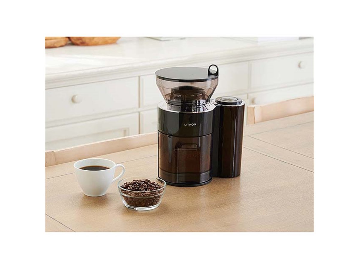 ライソン、コーヒー愛好家向けの「重量感知式コーヒーグラインダー 