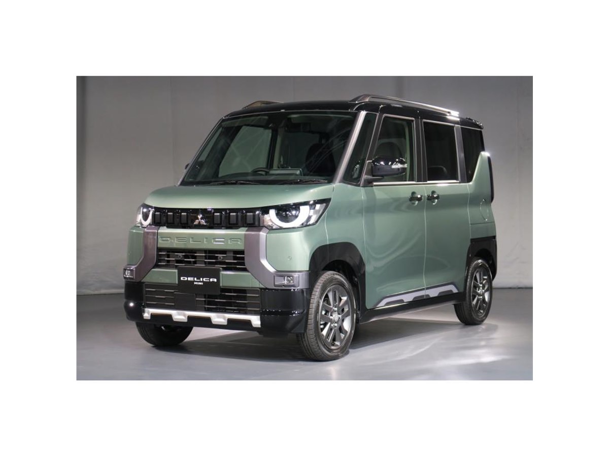 三菱が「デリカミニ」の受注をスタート SUVテイストあふれる軽スーパー