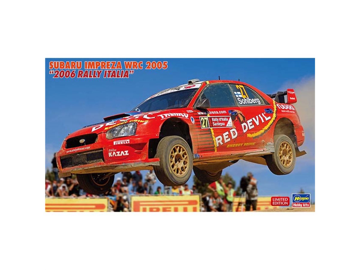 ディーラー2005 Subaru WRC Itally 1/43 インプレッサ スバル インプレッサ WRC 2005 `2006 ラリー イタリア