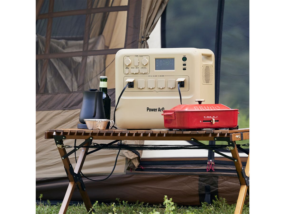 最大出力2000Wを実現した42000mAhポータブル電源「PowerArQ Max 2150Wh