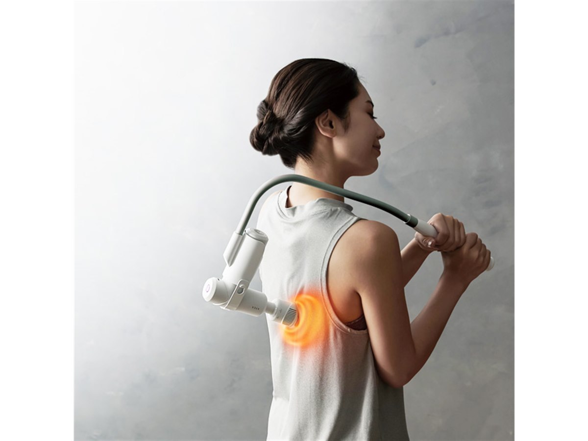 アテックス、温冷機能を追加した「リリースガン ホット＆クール プラス