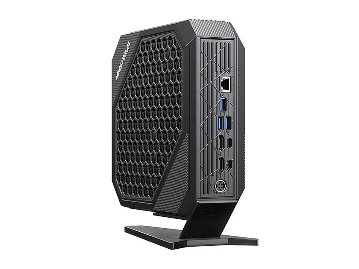 MINISFORUM hx99g ミニPC 本体 MINISFORUM、「Ryzen 9 6900HX」を搭載した小型ゲーミングPC「HX99G