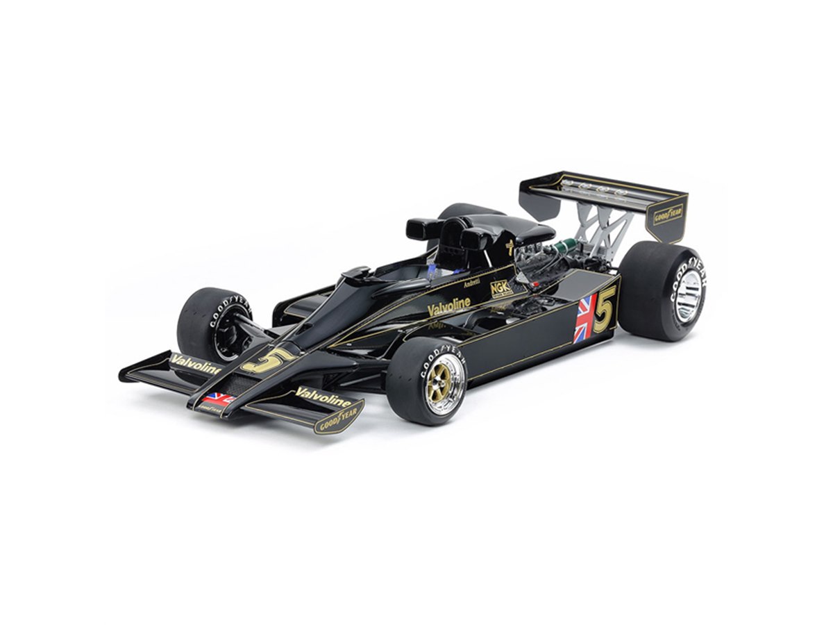 タミヤ、F1初の本格的なウイングカー「ロータス タイプ78」1/12