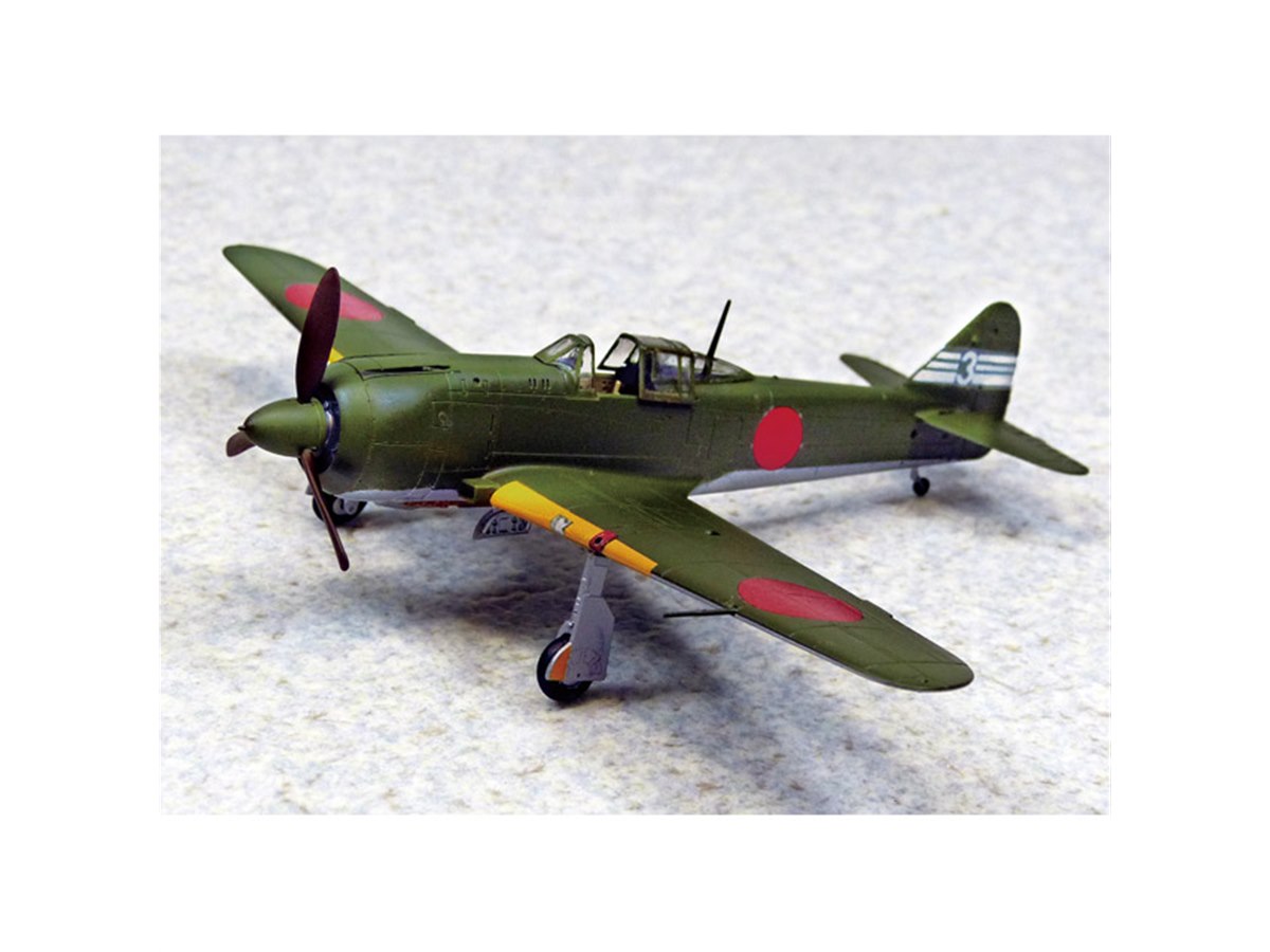 排気タービン過給機付き「五式戦二型」を1/72再現、パイロット