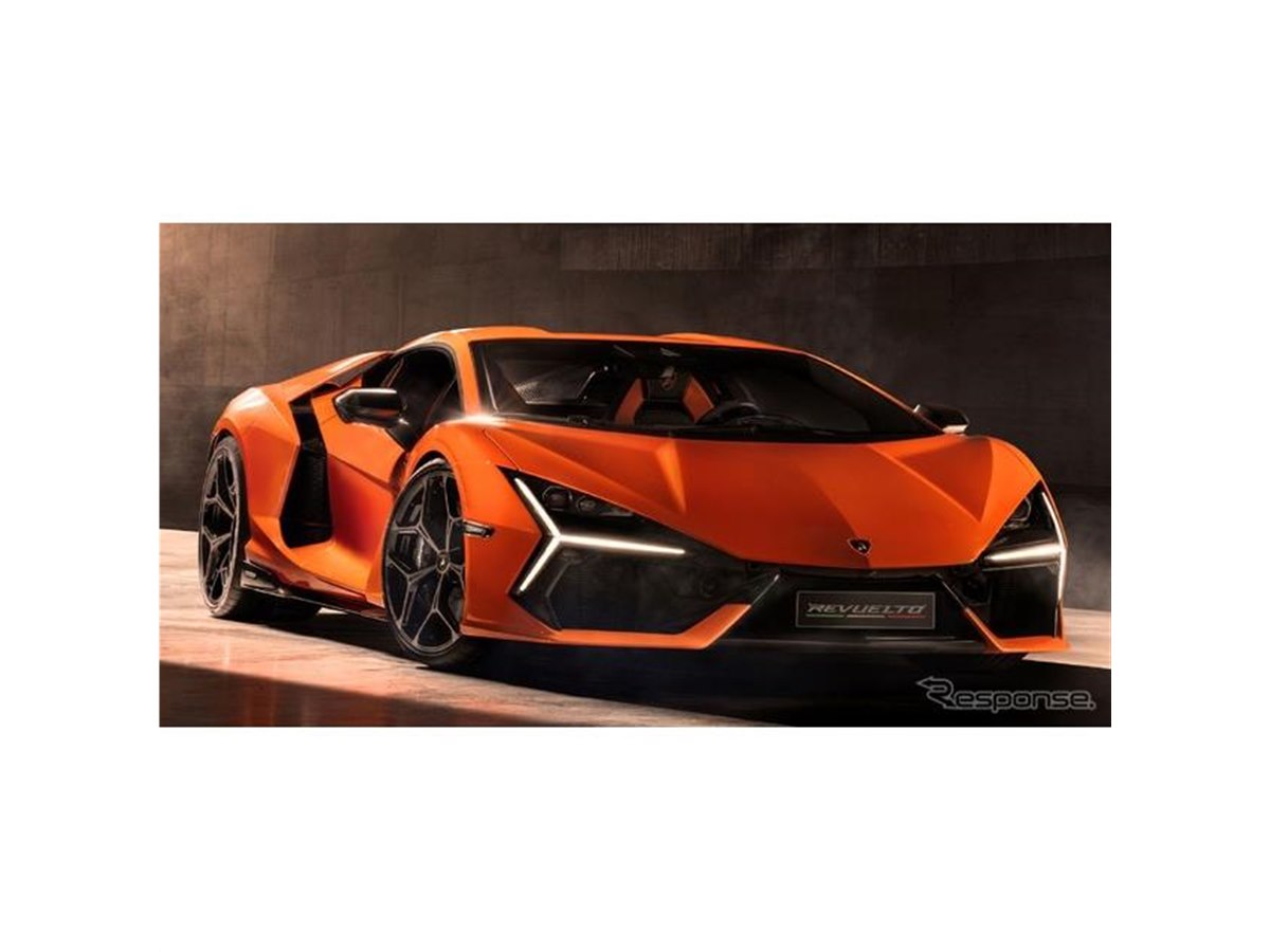 ランボルギーニの電動スーパーカー、V12＋3モーターで1015馬力