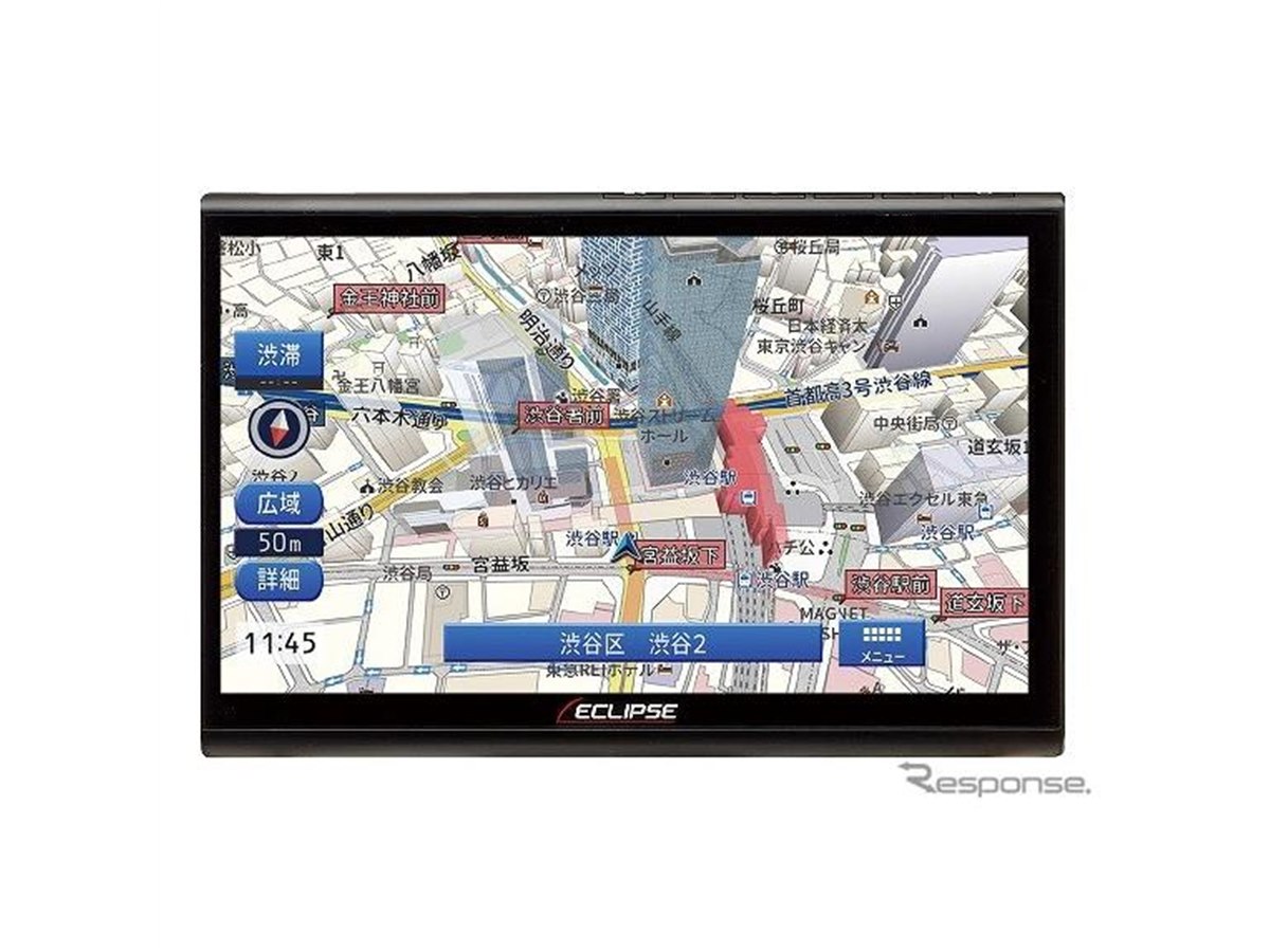 大画面イクリプス(ECLIPSE) カーナビ 10.1型 AVN-HS01F 10.1型フローティング大画面のカーナビ/ディスプレイオーディオ