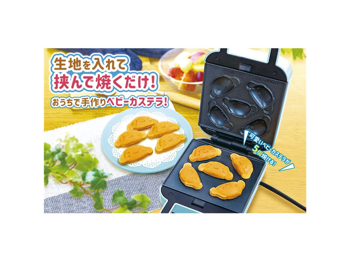 サンリオ　ベビーカステラ　キティマイメロシナモンロールポチャッコクロミ サンリオベビーカステラメーカープレートのみ シナモロール キティ