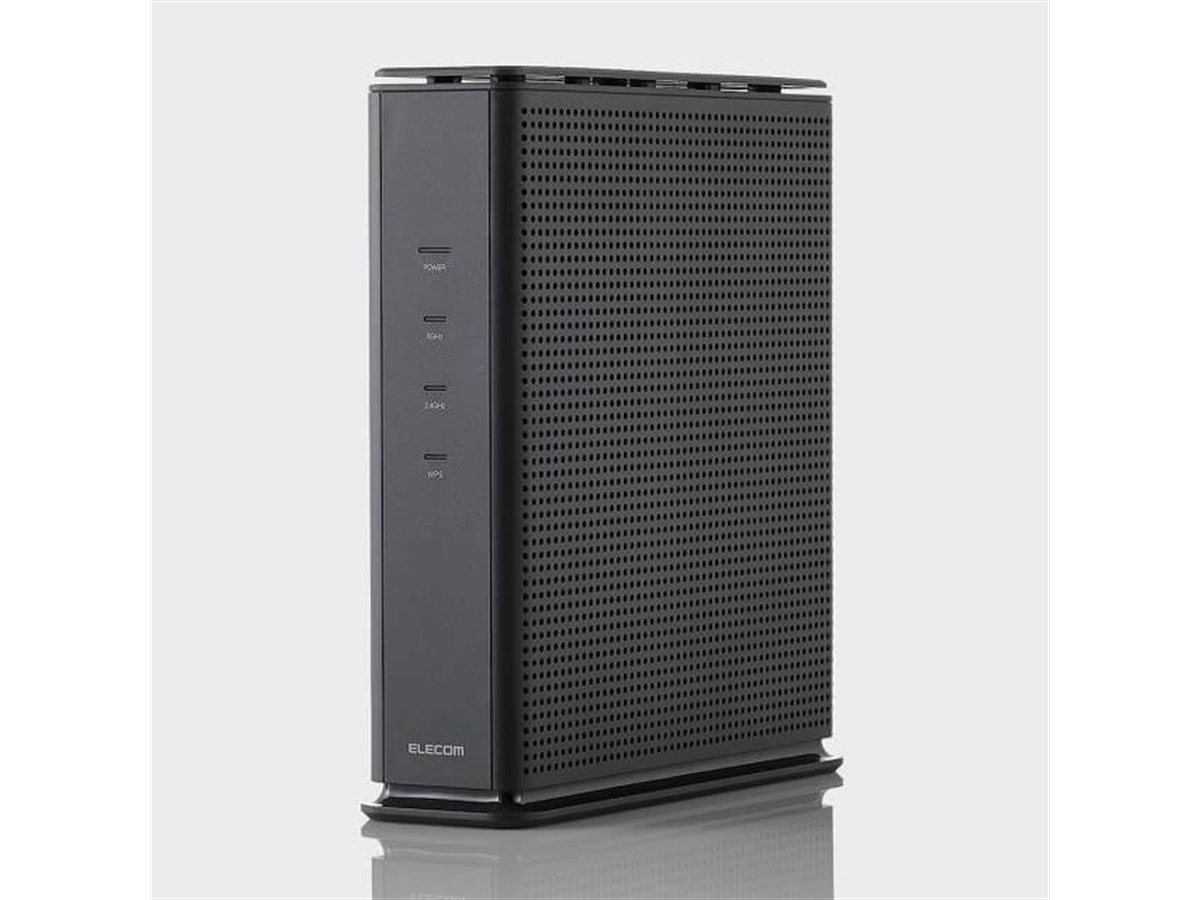 ELECOM WRC-X6000QS-G Wi-Fi 6 2.5Gポート エレコム、2.5Gbps対応INTERNETポートを搭載したWi-Fi 6ルーター