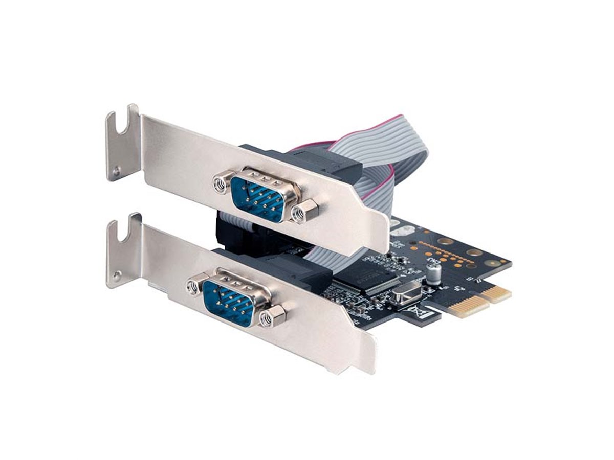 センチュリー、PCIe接続でシリアルポートを2基増設できる「ポートを