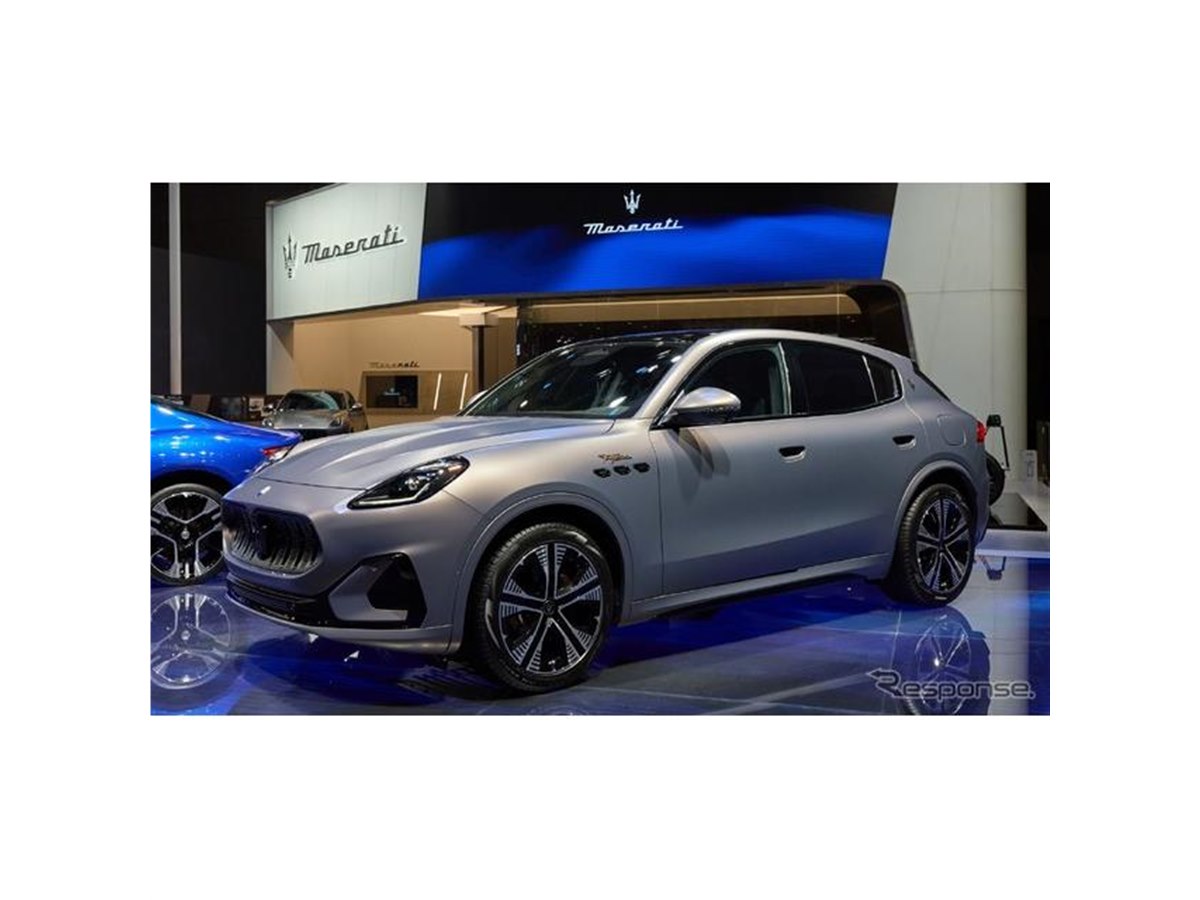 マセラティのSUV グレカーレ にEVに「フォルゴーレ」設定…上海モーター